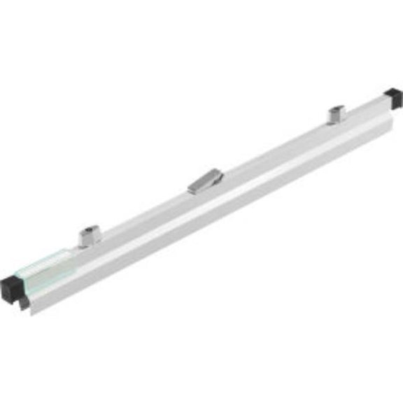 Global Industrial 316110 Interion Hanging Clamps for Blueprint Storage Rack 36 in., Silver - Pack of 6