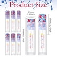 thumbnail image 3 of Red White and Blue Glitter Stick Body Glitter Stick for Face Patriotic Glitter Makeup Sparkle Gel for Cheeks Hair Body 4th of July Party Parade Festival Makeup Accessories, 3 of 9