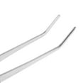 thumbnail image 5 of ​BE-TOOL 300mm Elbow Stainless Steel Curved Tweezers Kit Trimming Tool Silver, 5 of 6
