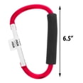 thumbnail image 4 of Jumbo 6.5" XL Carabiner Key Chain  - Red, 4 of 7
