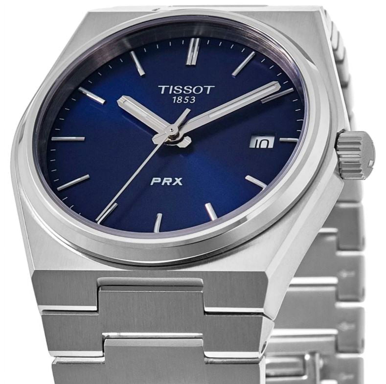 Womens Tissot 1853 PRX Elegant Swiss 35mm Blue Dial Philippines Ubuy