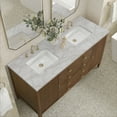 thumbnail image 3 of James Martin Vanities 485-V60d-3Vsl Myrrin 60" Double Basin Wood Vanity Set - White, 3 of 7