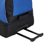 Protege 36-inch Jumbo Drop-Bottom Rolling Travel Duffel Bag with Telescopic Handle