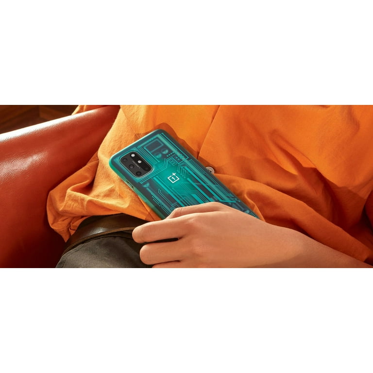 Original OnePlus 8T Quantum Bumper Case Cyborg Cyan