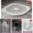 thumbnail image 5 of 4 piezas de protección de drenaje de silicona, filtro de fregadero de cocina con ventosa, filtro de cubierta de drenaje de baño, filtro de drenaje de cocina y baño. Vhermosa Utensilios de Cocina, 5 of 5
