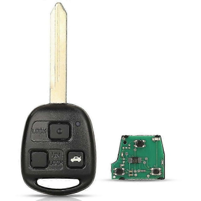 Remote Key Fob 2/3 BTN 433MHZ 4D70/4C Chip For Toyota Yaris Avensis Corolla P/N: 89071-0D030 With Uncut TOY47 blade