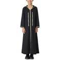 thumbnail image 5 of EnJoCho Girls Ramadan Robe Girls Abaya Dress with Hijab Kids Long Sleeve Musli𝗆 Dress Maxi Islami𝖼 Set Kids Scarf Kaftan Jilbab Prayer Outfit, 5 of 8