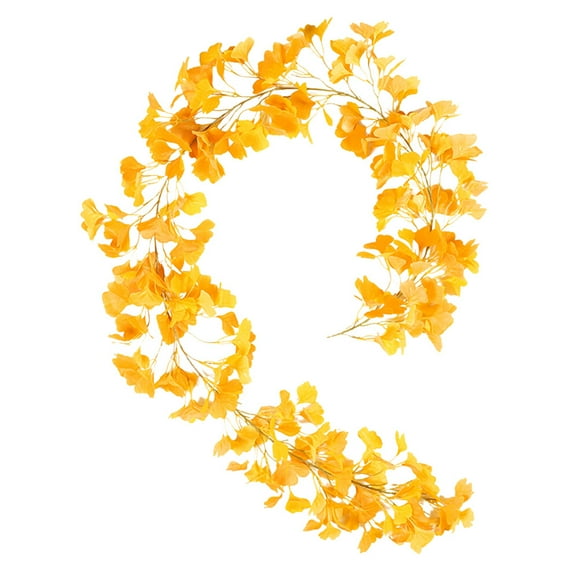 2 m Hoja de simulación de la vid hojas artificiales colgar en la pared Vine Leaf guirnalda plantas decoración accesorios para el hogar decoración