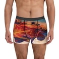 thumbnail image 1 of Balery Cultural Silhouette Journey Calzoncillos bóxer para hombre, ropa interior de algodón suave y transpirable con cinturilla de nailon-XX-Large, 1 of 5