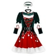 thumbnail image 2 of BELOVING Robe de Noël pour Femmes, Costume de Père Noël, Tenue de Cosplay, TG, 2 of 10