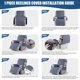 thumbnail image 5 of Fundas para Sillón Reclinable TAOCOCO 100% Impermeable Gris Azulado 1 Plaza, 5 of 7