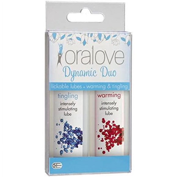Doc Johnson Oralove Dynamic Duo Lube Warming & Tingling