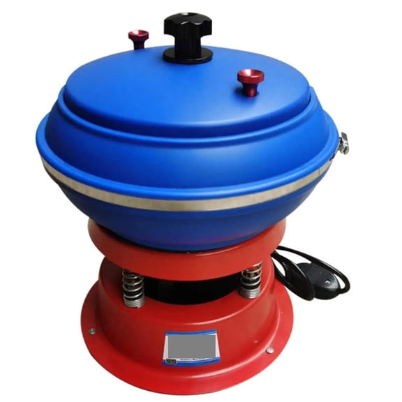 Vibratory Tumbler Jewelry Polishing Machine With Drum Polishing Stone Kit - Ultrasonic Cleaner For Precious Stones ,Easy to Use