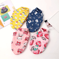 thumbnail image 5 of Chaleco para perro, disfraz de invierno con estampado de osito de peluche amargo, disfraz de gato y perro de Fa Dou, malla transpirable para mascotas, 5 of 5