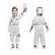 thumbnail image 4 of 1 Unidades Niñas Uniforme de escenario Astronauta Juego de roles Disfraz Cosplay Disfraz Disfraz Disfraz de fiesta de disfraces para niños (mono + guantes + capucha), 4 of 5
