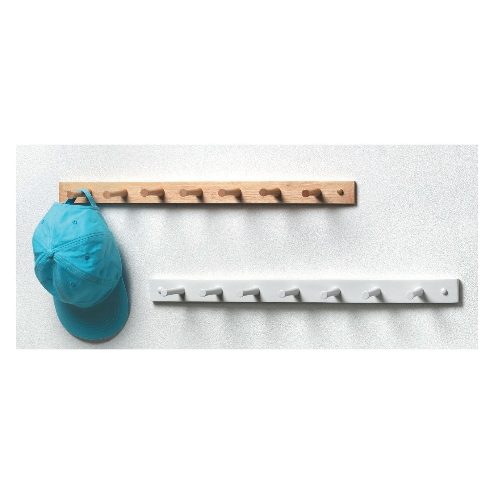 Seven Peg Wood Wall Mount Coat Rack Walmartcom - seven peg wood wall mount coat rack walmartcom -