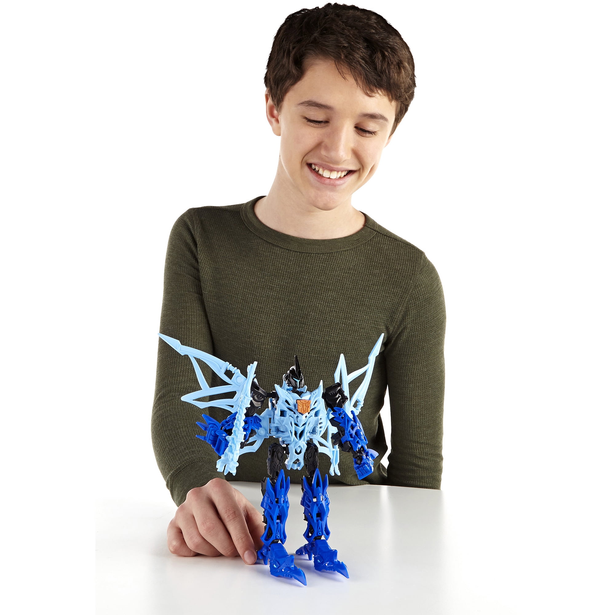 Figurine Transformers Age Of Extinction Dinobot Strafe Power Battler Hasbro 2014 - Occasion