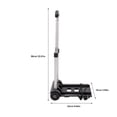 thumbnail image 3 of Dolly Cart Practical Foldable Trolley Multifunctional Luggage Cart Shopping Trolley, 3 of 9