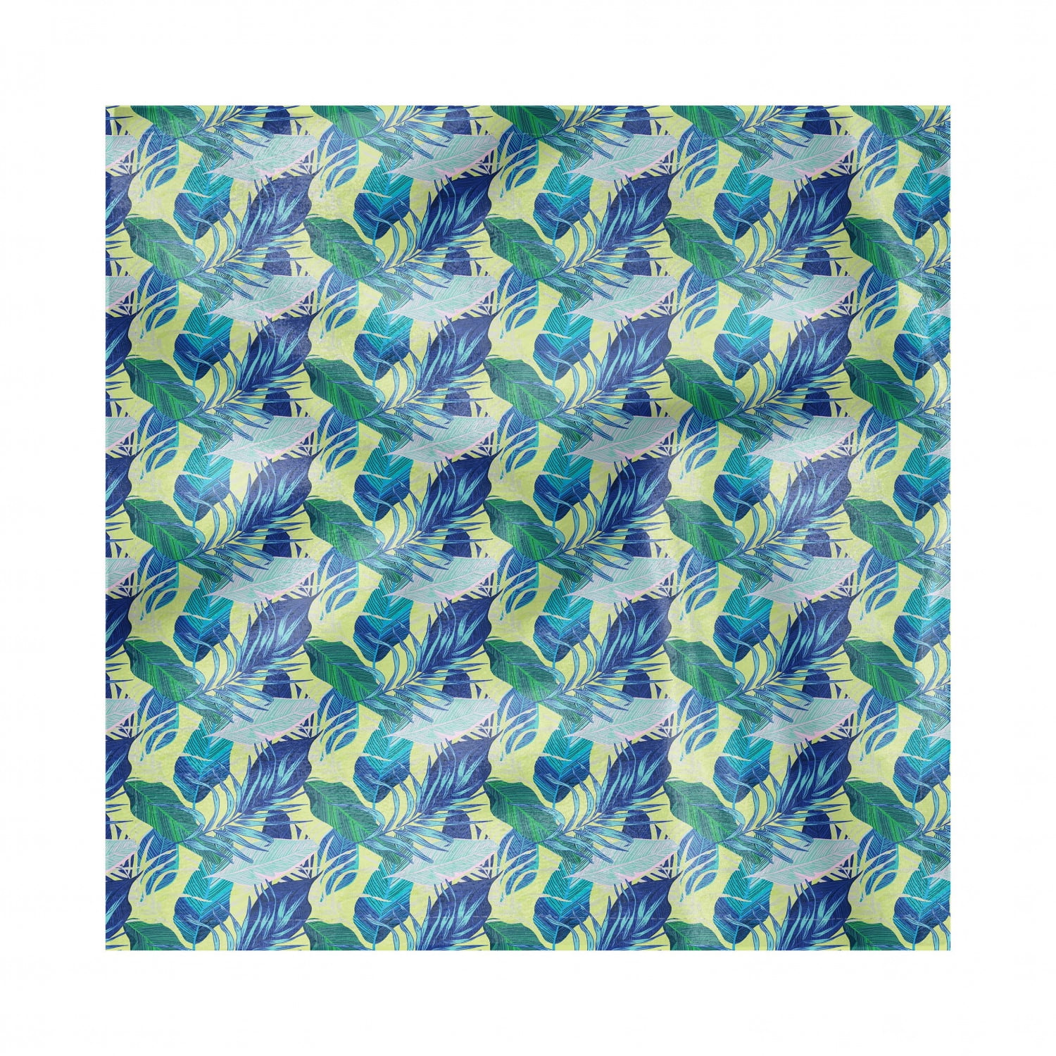 Tropical Napkins Set Of 4 Exotic Paradise Island Rainforest Vegetation Jungle Plants In The Abstract Style Silky Satin Fabric For Brunch Dinner Buffet Party By Ambesonne Walmart Com Walmart Com