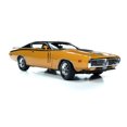 thumbnail image 3 of 1971 Dodge Charger R/T HardTop, Butterscotch Orange with Black Top - Auto World AMM1210 - 1/18 scale Diecast Model Toy Car, 3 of 10