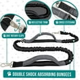 thumbnail image 6 of PetAmi Hands Free Dog Leash, Dog Running Leash Belt for Walking Jogging, Dog Waist Zipper Pouch Fanny Pack with Poop Bag Dispenser, Dual Padded Handle Bungee Leash for Small Medium Large Dogs, Double, 6 of 8
