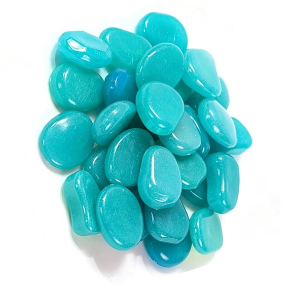 Glow Stones 4.5cm Self-Luminous Pebbles Patio Lawn Yard Outdoor Decor