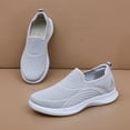 thumbnail image 5 of Womens Slip on Walking Shoes Orthopedic Casual Tennis Running Sneakers Lightweight Breathable Workout Athletic Sock Shoe, 5 of 9