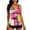 Hot Pink, variant on QLEICOM Womens Swimsuits Tummy Control Plus Size Swimsuit Coverup Swimsuits For Two Piece Bathing Suits Floral Print Tank Tops With Boyshorts Tummy Control Swimming Suits Hot Pink XL