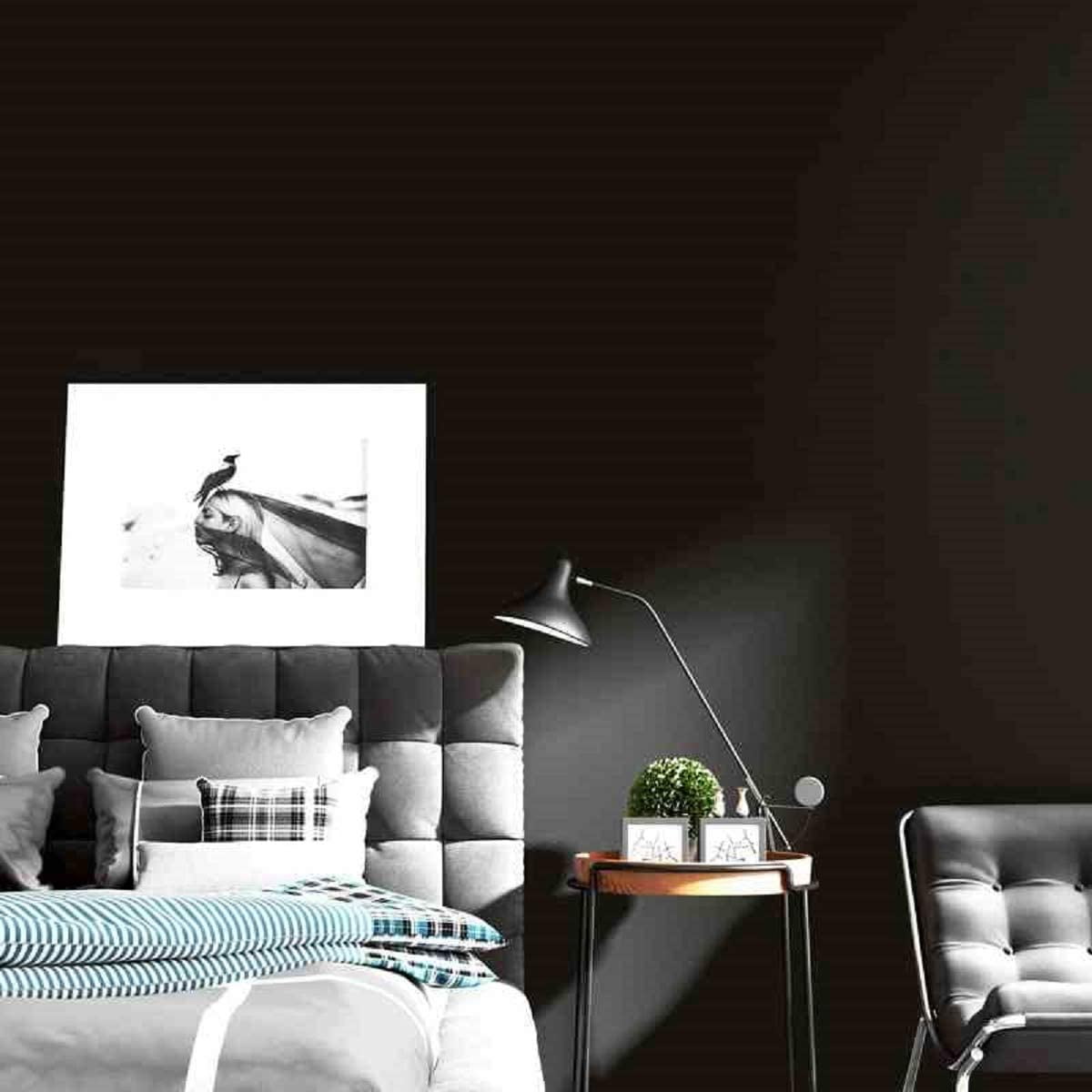 UMIGGEE 23.6"x236" Black Wallpaper Black Peel and Stick Wallpaper Soild Black Matte Textured Self Adhesive Removable Vinyl Film Contact Paper for Cabinets Countertops Wall Home Decoration Coverings
