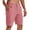 Pink, variant on FEDTOSING Men's Waterproof Golf Shorts with Moisture-Wicking Waistband Stretch Quick Dry 10" Casual Shorts, Sizes 30-40