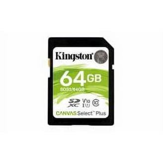Kingston 32GB SDHC Canvas Select Plus 100MB/s Read Class 10 UHS-I
