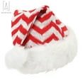 thumbnail image 3 of Gustave 2Pcs Christmas Hats Santa Hats Comfort Knitted Xmas Holiday Hats Thicken Classic Fur for Christmas New Year Festive Party Supplies - Adult Size, 3 of 8