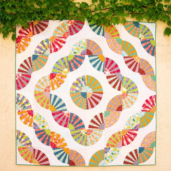 Sew Kind of Wonderful 70 & Sunny/Sunny Rays Quilt Pattern #467 (SKW Rulers Sold Separately)