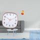 thumbnail image 2 of Reloj de pared para dormitorio, sencillo, grande, digital, estatua de serpiente, adorno de animal de resina, silencioso, adecuado para el hogar, la of, 2 of 8