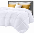 thumbnail image 1 of Comforters Queen Size All Season Duvet Insert Down Alternative Box Stitched Bed Comforter with Corner Tabs Machine Washable (), 1 of 8