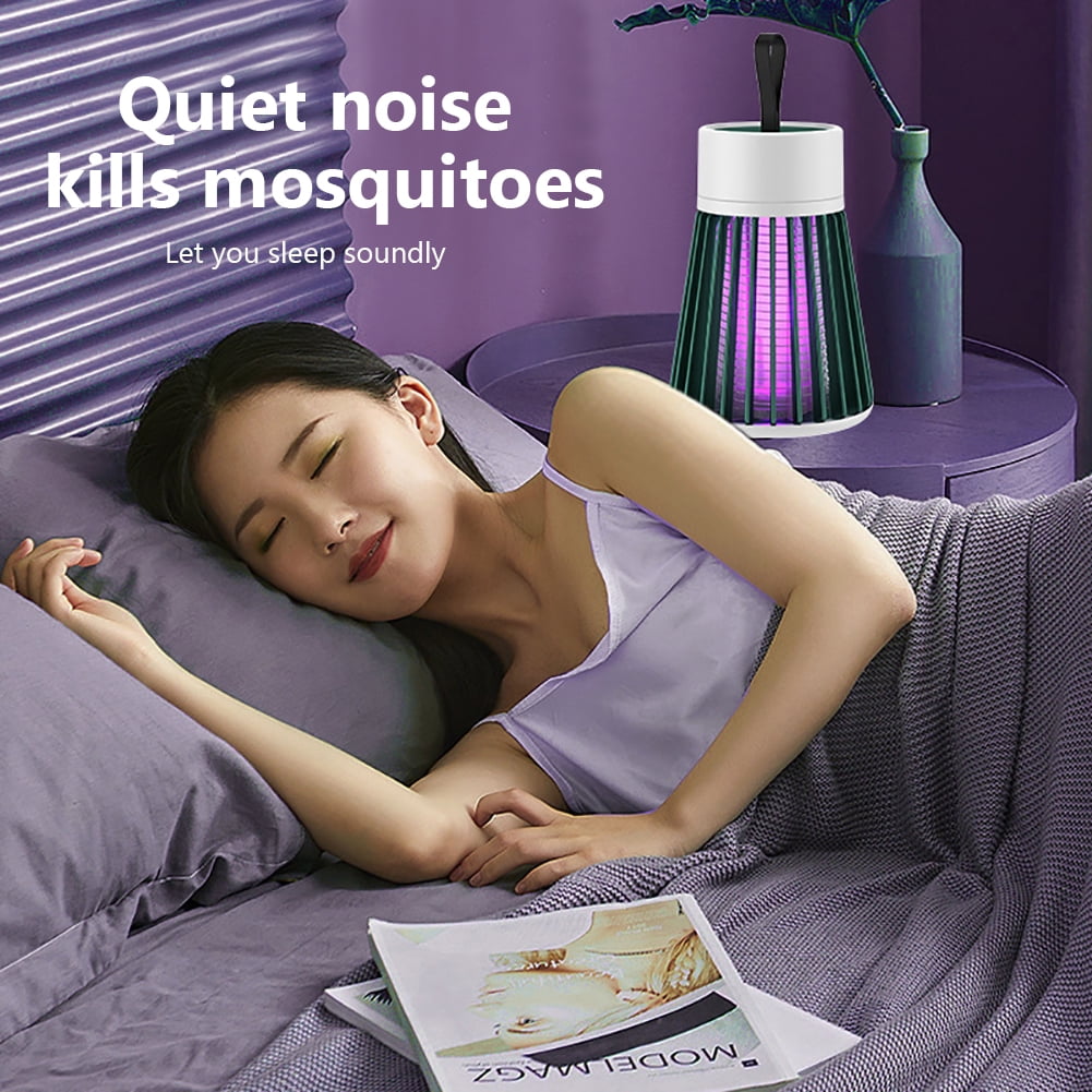 Bug Zapper, Mosquito KillerLamp, USB Rechargeable Electric Fly Lamp for Home