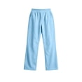 thumbnail image 4 of Plebaso Girls Slim Flare Pants High Elastic Waist Casual Trousers Plain Comfy Bell Bottom Pants with Pockets, 4 of 7