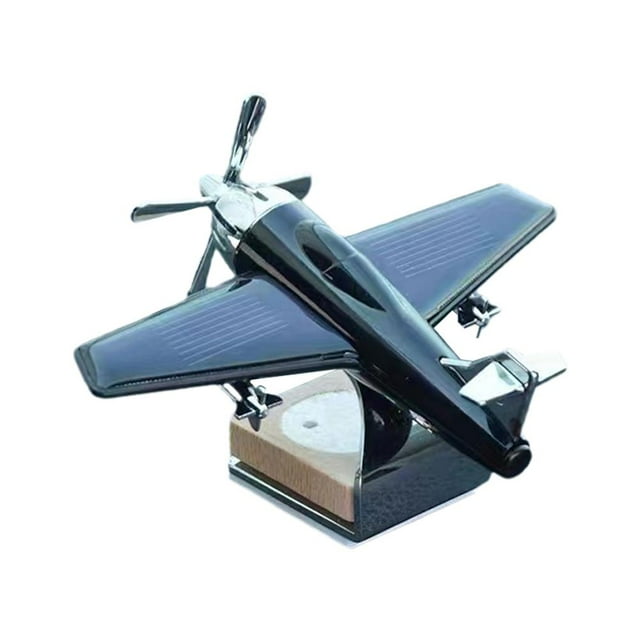 Solar Car Perfume Freshener Dashboard Plane Interior Rotating Deco, Gift