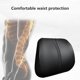 thumbnail image 5 of Cojín para silla de oficina con soporte de cintura, protección para la cintura del coche, cojín de cintura lenta, almohada de cintura de verano, cojín con soporte lumbar para asiento., 5 of 7