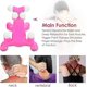 thumbnail image 5 of Cervical Traction Massager, Silicone Massage Ball Trigger Point Treatment Tension Headache Relaxer, 5 of 5