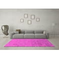 thumbnail image 3 of Ahgly Company Indoor Rectangle Abstract Pink Modern Area Rugs, 2' x 4', 3 of 4