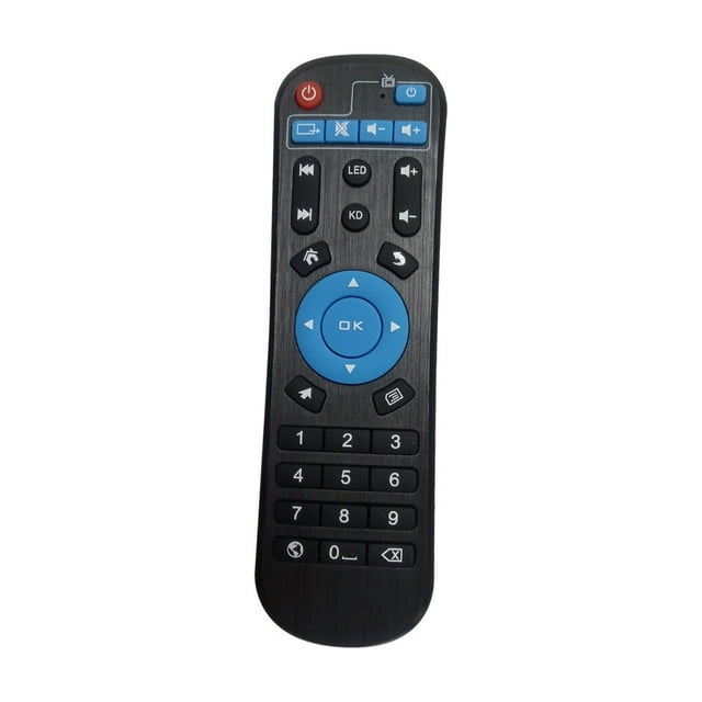 mmirethe Plastic Television Box Remote Control Portable Wireless Replace Indoor Living Room Controller Replacement for MXQ-4K H96 pro T9
