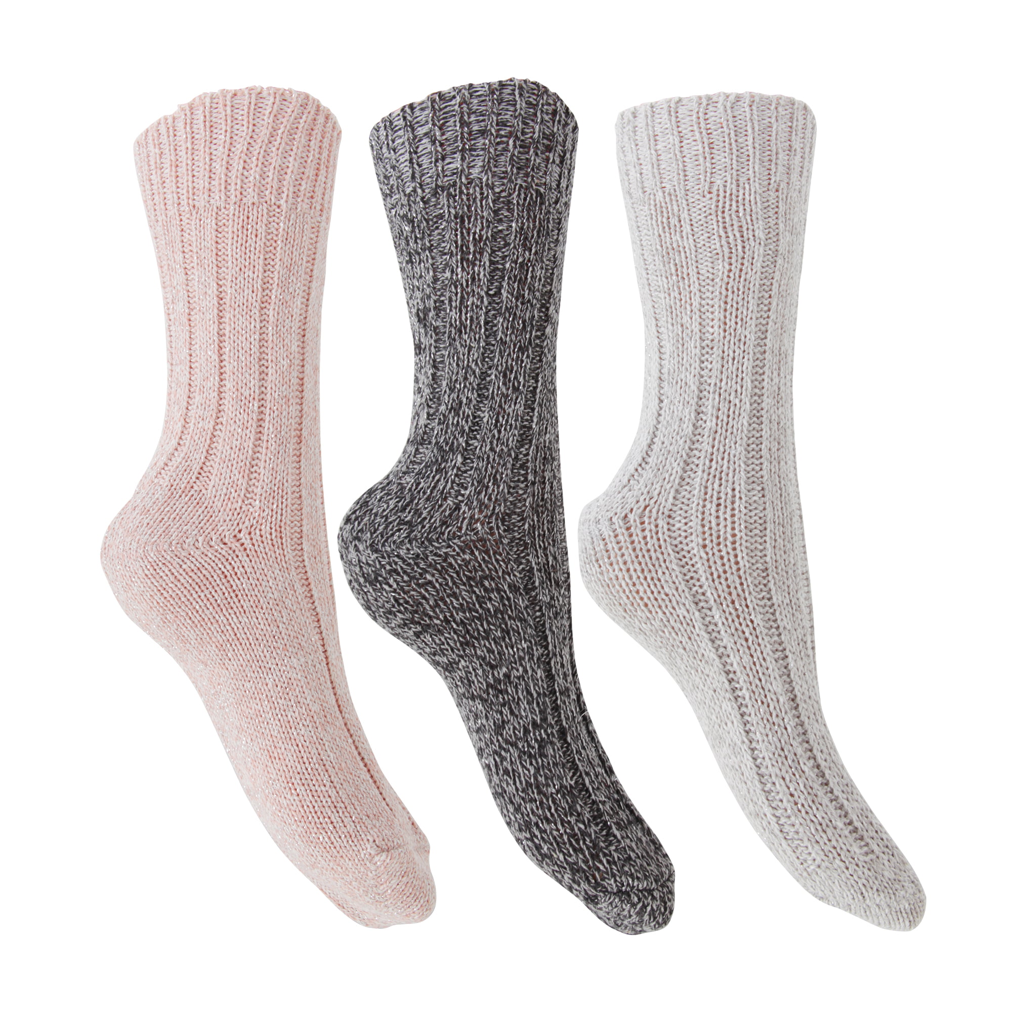 Womens/Ladies Wool Blend Socks (3 Pairs) | Walmart Canada