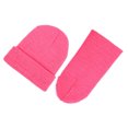 thumbnail image 4 of Jumpingount Nuevos sombreros de invierno para mujer, gorros para niñas, gorro de punto sólido bonito, gorros de otoño para niñas, gorros, gorro más Sombreros rosa Jumpingount AP0387-10B, 4 of 4