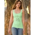 thumbnail image 2 of Pick Me Up Iv Racerback Tank Women -Victoria Barnes Designs, Female XX-Large, 2 of 4