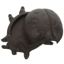 OUNONA Outdoor Metal Hidden Key Holder Black Weatherproof Secure Key Safe for Wall