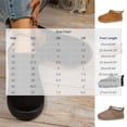 thumbnail image 3 of Ankle Platform Boots for Women Faux Suede Short Winter Snow Boot with Cozy Fleece Lined and Adjustable Buckle, 3 of 9