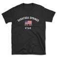 thumbnail image 1 of Saratoga Springs Utah Patriot Men's Cotton T-Shirt, 1 of 1
