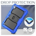 thumbnail image 7 of FJLBDE Case for iPad (A16) 11th Gen 2025/ iPad 10th Gen 10.9 Inch 2022, Rugged Shockproof Tablet Cases Cover with Kickstand Shoulder Strap, Blue, 7 of 7