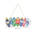 thumbnail image 3 of WEUVEB Surfboard Shaped Beach Decor Wooden Multi Party Decoration Hawaiian Style 1Set, 3 of 8
